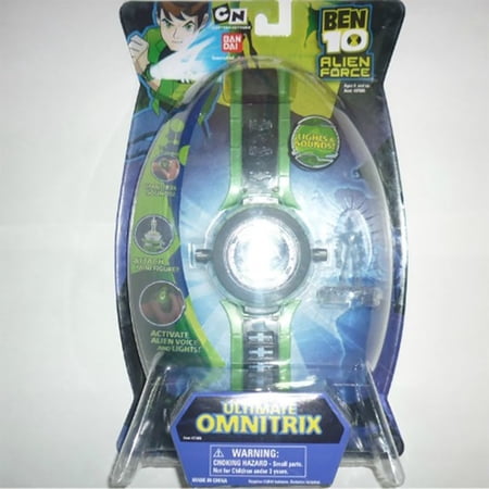 Kids Toy Watch Ben 10 Omnitrix Light-up Toy, Interactive Sound Effect Watch, Boys Birthday Gift