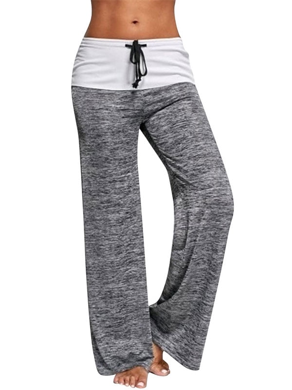 high waisted wide leg yoga pants