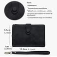 thumbnail image 2 of Billetera Elegante Para Carteras Mujer, Perfecta Como Cartera Modelo Negra, 2 of 4