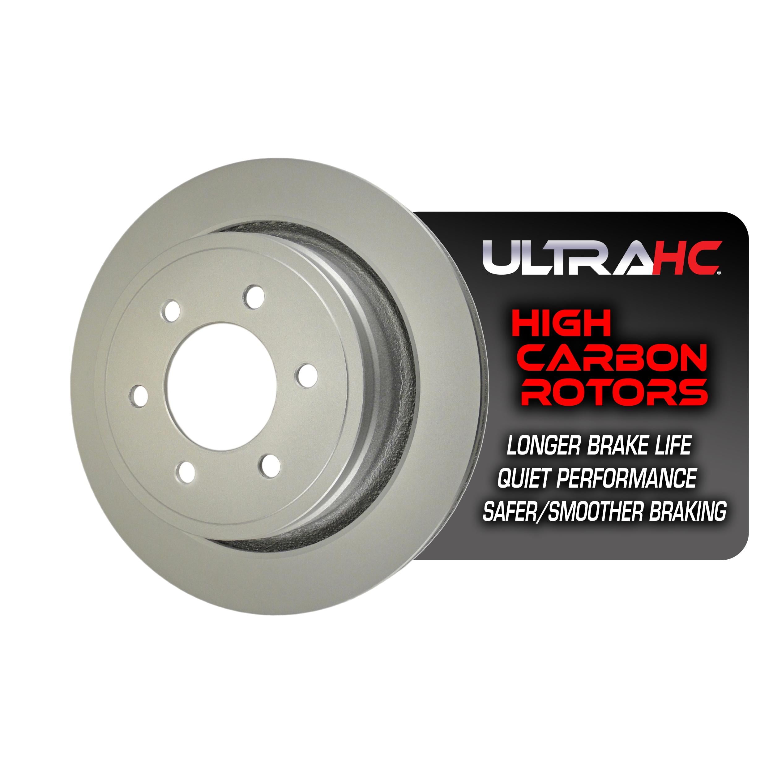 【K5853】STEEL BREEZE UltraHC Coated High Carbon Brake Rotor, Front UR000623