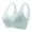 Light Blue, variant on Huowey Bralettes For Women Plus Size Seamless Wireless Bras No Underwire Push Up Solid Color Bra Supportive Full Coverage Everyday Tops Underwear,Beige,L