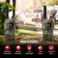 thumbnail image 1 of Cobra RX380 - Easy-to-Use Weather-Resistant Walkie Talkies (2-Pack), 1 of 6