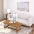 thumbnail image 6 of Plank+Beam Farmhouse Coffee Table, 54" Solid Wood Tables for Living Room, Rectangular Center Table, 6 of 10