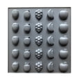 thumbnail image 1 of Molde de silicona para rosquillas y Chocolate con 6/8 cavidades, bandeja antiadherente para hornear, resistente al calor, reutilizable, plegable, Herramientas y accesorios para hornear 25 con frutas Billuyoard HA004965-01, 1 of 6