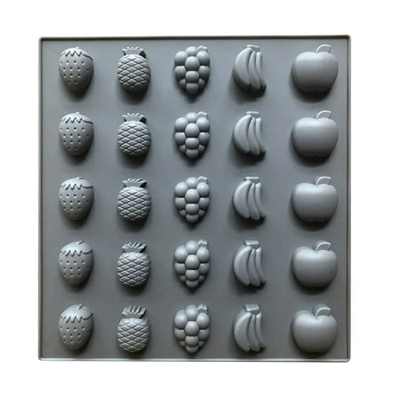 

3Pcs Chocolate Mold Non-stick DIY Cake Maker Tray Grids Silicone Kitchen