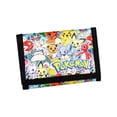 thumbnail image 1 of Cartera Pokémon para niños y niñas, monedero triple para niños, carteras de lona y velcro con cremallera, monedero y tarjetero, con Charizard y Pikachu, grandes regalos, 1 of 7