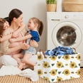 thumbnail image 2 of Sunflower basket,Toy Organizer,Storage Basket,Waterproof foldable kids laundry basket,Sunflower Bedroom Decor,Gift Baskets(Sunflowers), 2 of 4