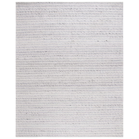 SAFAVIEH Marbella Cassandra Distressed Area Rug, Light Grey/Ivory, 8' x 10'