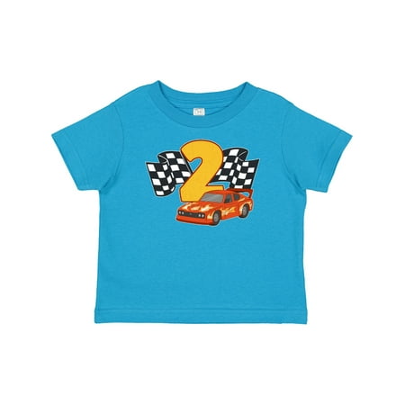 

Inktastic Number Two Race Car Gift Baby Boy or Baby Girl T-Shirt