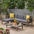 thumbnail image 4 of LSHAPE SOFA SET, DARK GREY, 4 of 8