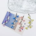 thumbnail image 3 of SIEYIO Flower Phone Charm Camera Pendant Lilys of the Valley Pendant Bag Accessory, 3 of 6