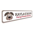 thumbnail image 3 of Puppy Kids Room Novelty Sign, Metal Wall Decor - 4x18 inches, 3 of 4
