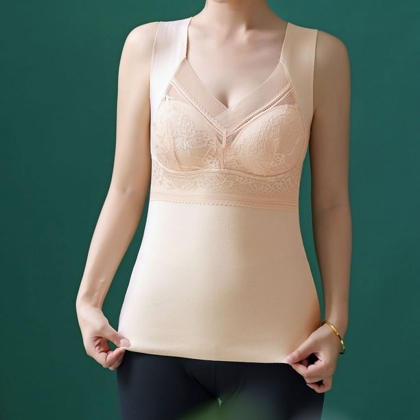 Binmer Thermal Underwear Vest for Women Winter Warm Self