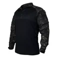 thumbnail image 1 of Camiseta Táctico Militar Para Hombre Con Coderas Combate, 1 of 7