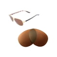 thumbnail image 5 of Walleva Brown Polarized Replacement Lenses for Oakley Tie Breaker Sunglasses, 5 of 6