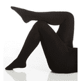 thumbnail image 4 of Women's Berkshire 5046 Easy On Plus Size Thermal Plush Lined Tights (Black 3/4X), 4 of 4