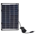 thumbnail image 1 of Panel solar de polisilicio NikouMX 6W 12V DC5521 Cargador, 1 of 8