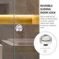 thumbnail image 3 of Uonlytech Stainless Steel Pull Handle Recessed Invisible for Home Sliding Doors 2Pcs, 3 of 8