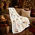 thumbnail image 3 of Whimsical Pug Puppies Clouds Stars Playful, Playful Pet Portrait Pattern, Warm Flannel Blanket for Living Room and Bedroom, Dog Lovers Just Because Gift, Pet Lover Home Decor, 3 of 9