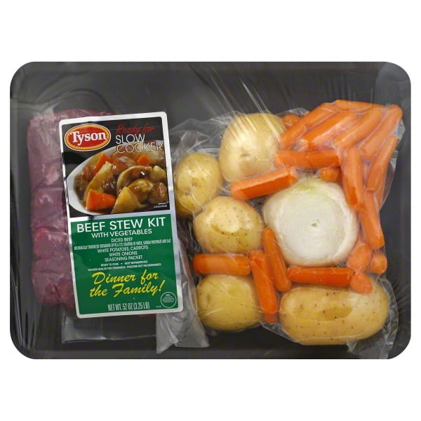 Tyson Beef Stew Kit With Vegetables 52 Oz Walmart Com Walmart Com