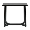 thumbnail image 5 of Kate and Laurel Olivant Modern Rectangle Wood Console Table, 32 x 15 x 30, Black, Decorative Geometric Entryway Table for Use as a Functional Living Room Table, 5 of 8