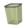 thumbnail image 3 of Contenedor de basura canasta de canasta de cesta minimalista abierta top 15 litera de basura de basura basura para tocador de cocina baño de baño verde, 3 of 8