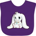 thumbnail image 3 of Inktastic Adorable Easter Bunny Boys or Girls Baby Bib, 3 of 4