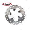 thumbnail image 4 of Arashi Front Rear Brake Disc Rotors and Mounting Bolts Screws for Suzuki RF600R 1993 - 1997 / GSX600F GSX750F Katana 600 750 1998 - 2003 Black Rotor, 4 of 5