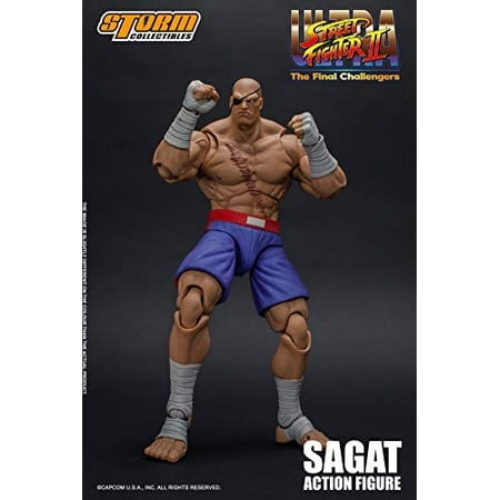 Storm CollectiblesストリートファイターII サガット 1/12 Storm Collectibles 1/12 Sagat Street Fighter Action Figure