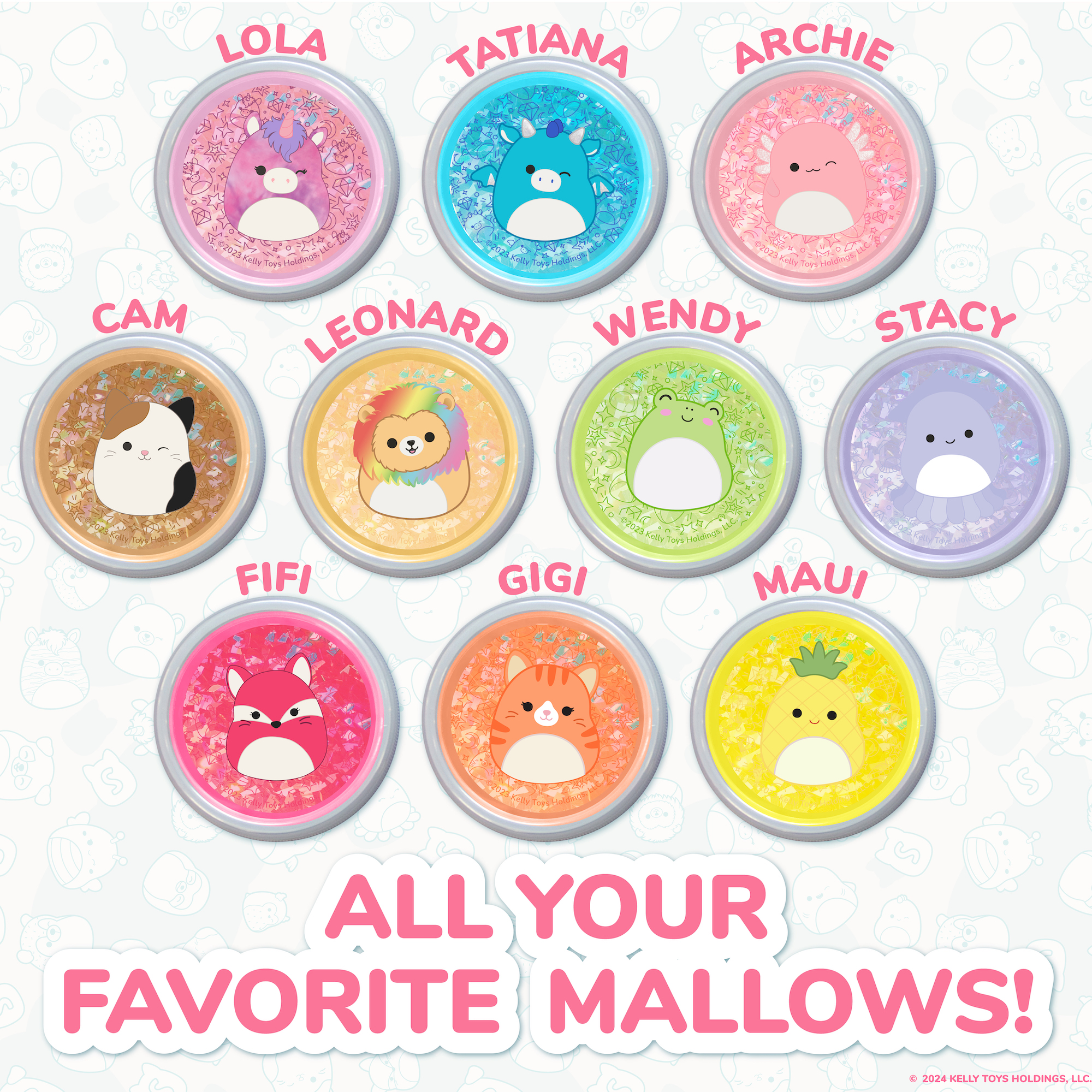 Squishmallows Ultimate Slime Mix-Ins with 8 Rainbow Textures photo 6