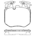 thumbnail image 4 of Brembo Brake Pad P06106 FMSI Number D1868-9098; Low-Metallic; Set Of 4, 4 of 4