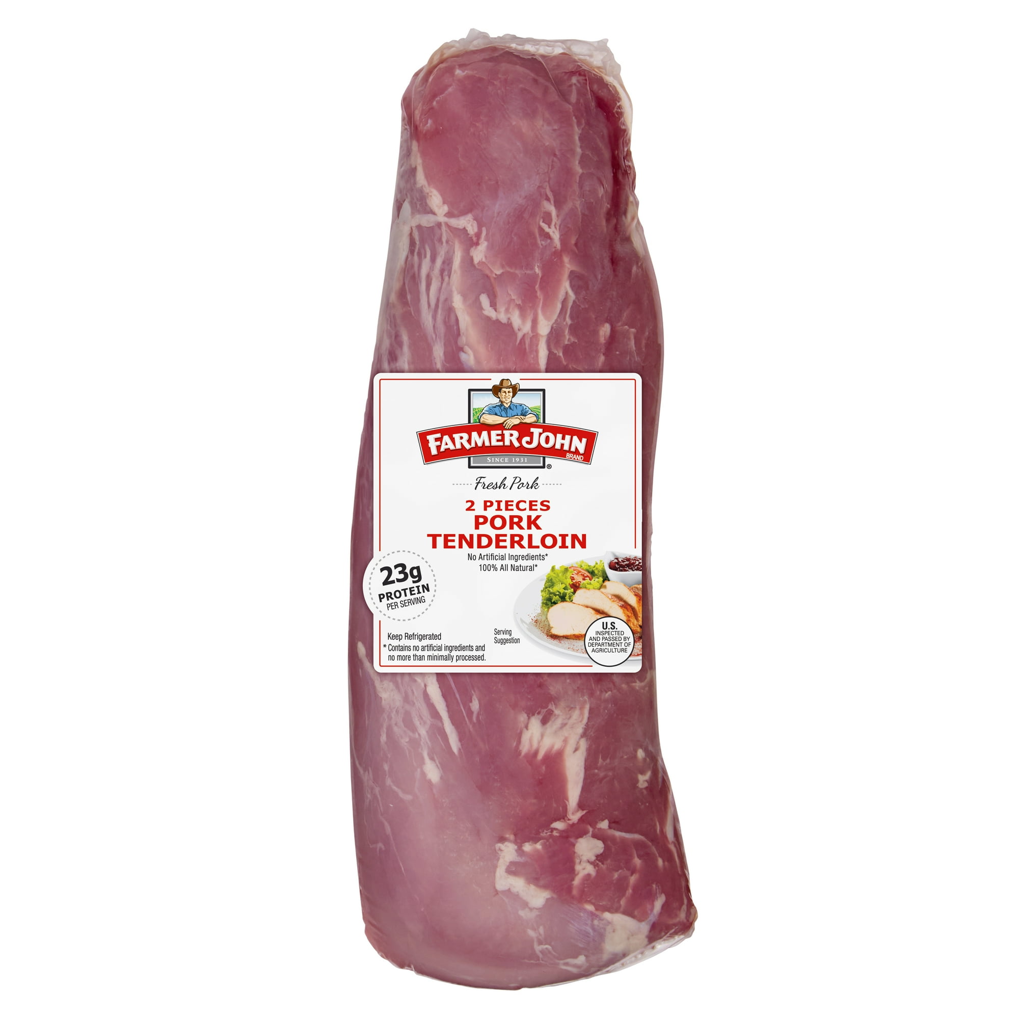 Farmer John Fresh Pork Tenderloin, 2 Pieces
