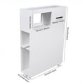 Miumaeov Narrow Slim Rolling Storage Cart and Organizer Kitchen Storage