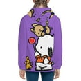 thumbnail image 7 of Sanrio Pochacco Kids' Hoodie 3d Print Sweatshirt Soft Pullover Hooded With Big Pockets Fans Gifts For Boys Or Girls Small, 7 of 7