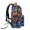 thumbnail image 4 of Haiem Colorful Fall Leaves Printed School Backpack,Casual Travel Lightweight Backpack,Durable Comfortable Multifunctional Backpack,Laptop Backpack, 4 of 5