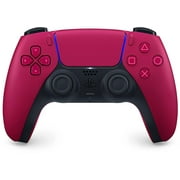 Sony Playstation 5 Disc Version with Cosmic Red Extra DualSense Wireless Controller and Micro SD Card USB Adapter Bundle