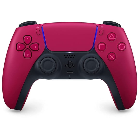 Restored Sony PlayStation DualSense Wireless Controller | Cosmic Red | PS5, PC, MAC & Mobile Compatible | Haptic Feedback, Adaptive Triggers