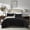 Dark Grey, variant on DAYANG Beige Comforter Set Twin, 3pcs (1 Boho Beige Comforter & 1 Pillowcases), All Season Bedding Lightweight Soft Bedspread Blanket Quilt
