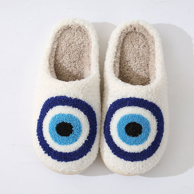Cómodas pantuflas cálidas de algodón para el invierno para hombres y mujeres, suela gruesa, suela suave, zapatos gruesos antideslizantes