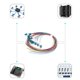 thumbnail image 4 of Cable flexible de fibra LC, 4.9 pies LC 12 núcleos Cable flexible de fibra óptica única Solución innovadora de puente de fibra óptica, 4 of 8