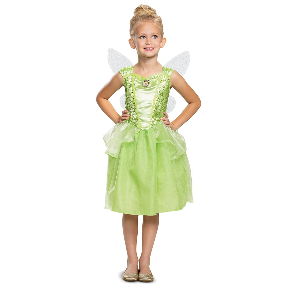Disney's Fairies Girls Classic Tink Halloween Costume Exclusive ...
