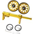 thumbnail image 1 of 1 Set Folding Bike Easy Wheel Telescopic Rod Compatible for Brompton Rear Rack, 1 of 8