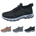 thumbnail image 2 of CPNG Men's Slip on Walking Orthopedic Shoes Lightweight Breathable Non Slip Running Shoes Athletic Gym Tennis Slip on Outdoor Shoes Comfortable Sneakers, 2 of 6