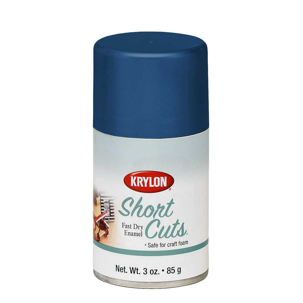 Krylon Short Cuts Spray Paint, Ocean Blue