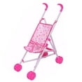 thumbnail image 1 of Pretend Play Foldable Doll Stroller Toddler Learning Toy Girls' Imagination Booster, 1 of 4