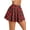 Red, variant on Plaid Uniform Skirts Women Pleated Mini Skirt Ladies Cheer Skirts Casual School Skater Skirt Slimming High Waist A Line Skirt M