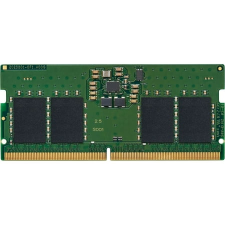 Kingston Valueram 8GB SDRAM Memory Module For Notebook 8 GB /PC5 44800 SDRAM Single Rank Memory CL46 1.10 V Non ECC Unbuffered Lifet...