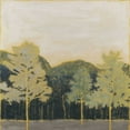 thumbnail image 2 of Meagher, Megan 15x15 Gold Ornate Wood Framed with Double Matting Museum Art Print Titled - Emerald Forest I, 2 of 4