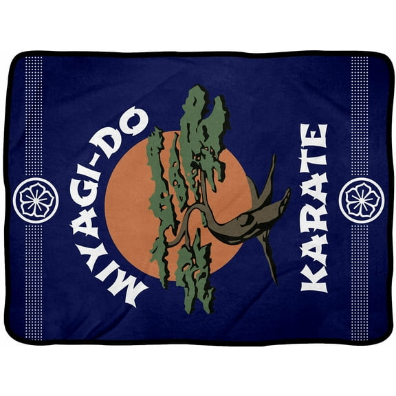 Cobra Kai Miyagi-Do Karate Dojo Logo 46" x 60"  Fleece Blanket Plush Throw