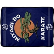 Cobra Kai Miyagi-Do Karate Dojo Logo 46" x 60" Fleece Blanket Plush Throw